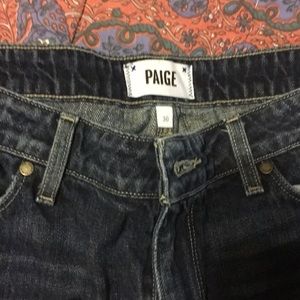 Jean shorts, Paige, size 30